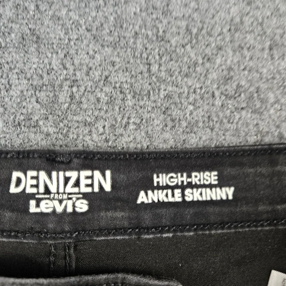 Denizen‎ from Levis High Rise Ankle Skinny Jeans Black 14S 32x30 558740001